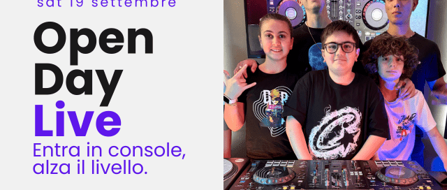 Open daj scuola dj Lecce Nova System Academy
