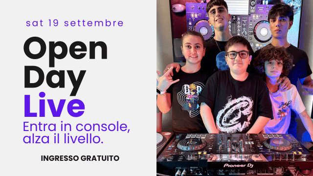 Open daj scuola dj Lecce Nova System Academy